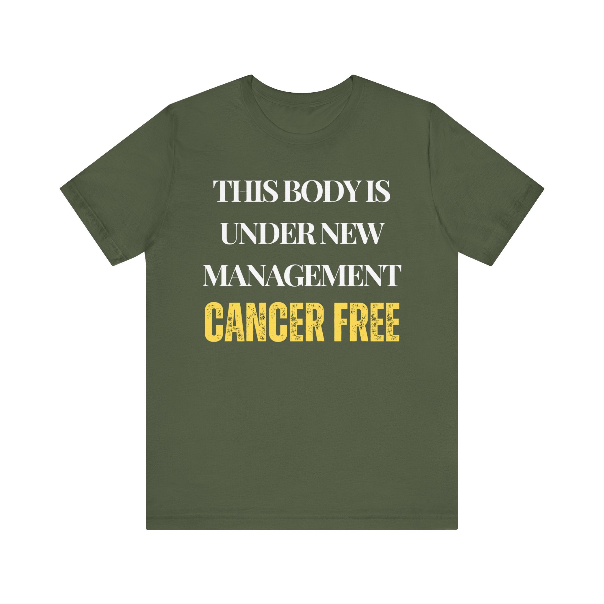Cancer free Tee, Unisex Jersey Shirt, Motivational Gift, Spiritual Apparel, Perfect for Everyday Wear