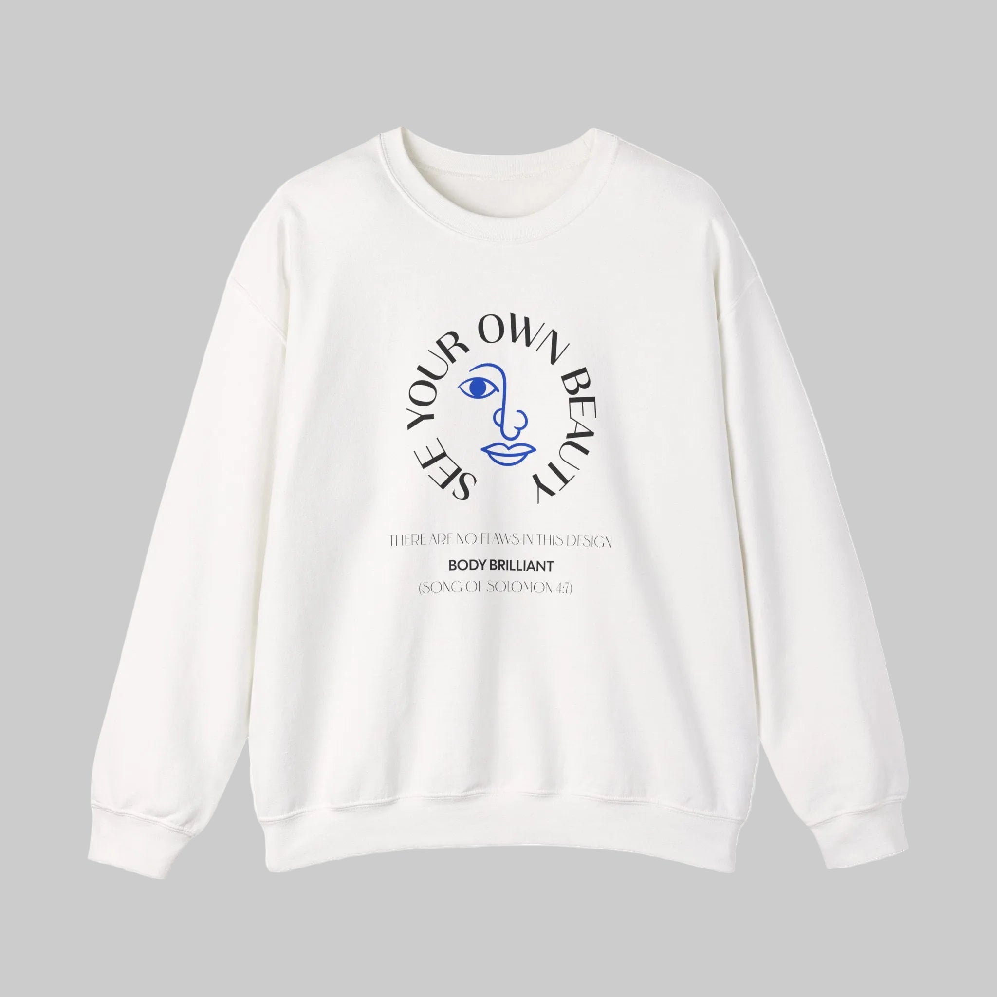 See your own beauty Sweatshirt | Inspirational Crewneck, Gift for Fitness Lovers, Motivational Apparel, Unisex Sweatshirt, Cozy Fitness Wear