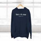 Made in his image Hoodie, Unisex Sweatshirt, Casual Wear, Gift for Her, Fall Fashion, Holiday Gift