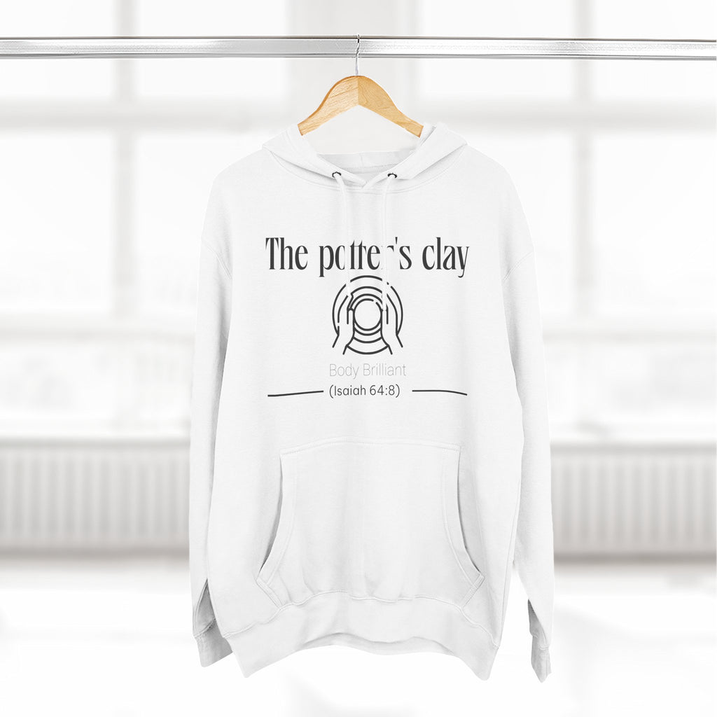 The Potter's Clay Hoodie, Unisex Sweatshirt, Casual Wear, Gift for Her, Fall Fashion, Holiday Gift