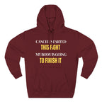 Cancer started this fight. My body is going to finish it Hoodie, Unisex Sweatshirt, Casual Wear, Gift for Her, Fall Fashion, Holiday Gift