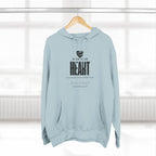 Open your heart Hoodie, Unisex Sweatshirt, Casual Wear, Gift for Her, Fall Fashion, Holiday Gift