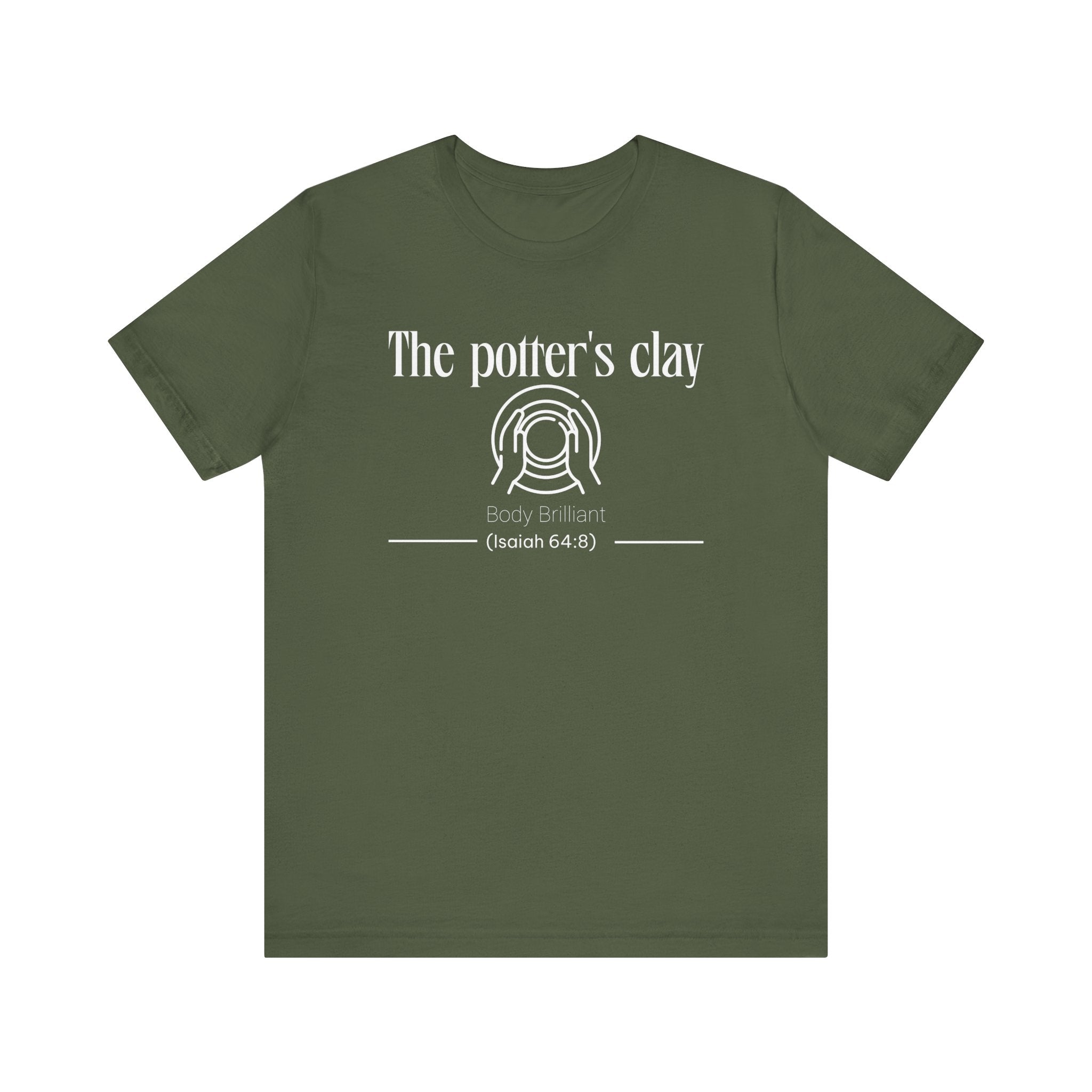 The Potter's Clay Inspirational Tee, Unisex Jersey Shirt, Motivational Gift, Spiritual Apparel, Perfect for Everyday Wear