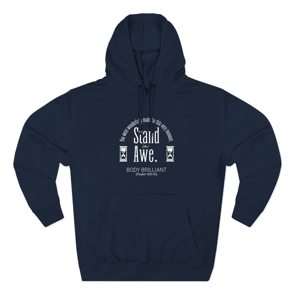 Stand in Awe Hoodie, Unisex Sweatshirt, Casual Wear, Gift for Her, Fall Fashion, Holiday Gift