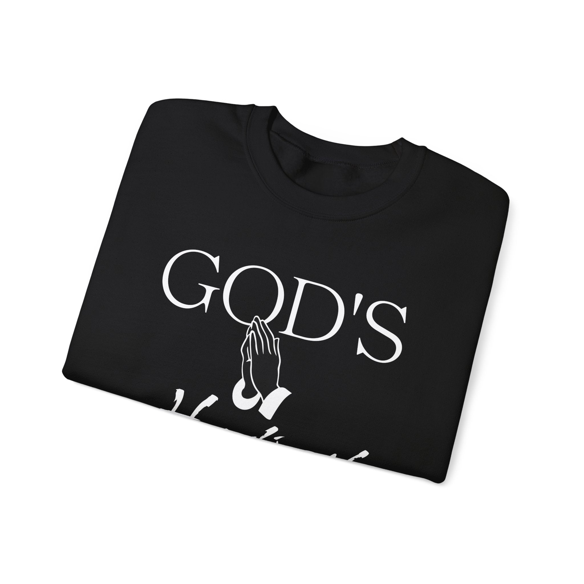 God's Handiwork Sweatshirt | Inspirational Crewneck, Gift for Fitness Lovers, Motivational Apparel, Unisex Sweatshirt, Cozy Fitness Wear