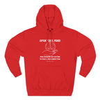 Open your mind Hoodie, Unisex Sweatshirt, Casual Wear, Gift for Her, Fall Fashion, Holiday Gift