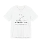 My Body is a Temple  Inspirational Tee, Unisex Jersey Shirt, Motivational Gift, Spiritual Apparel, Perfect for Everyday Wear