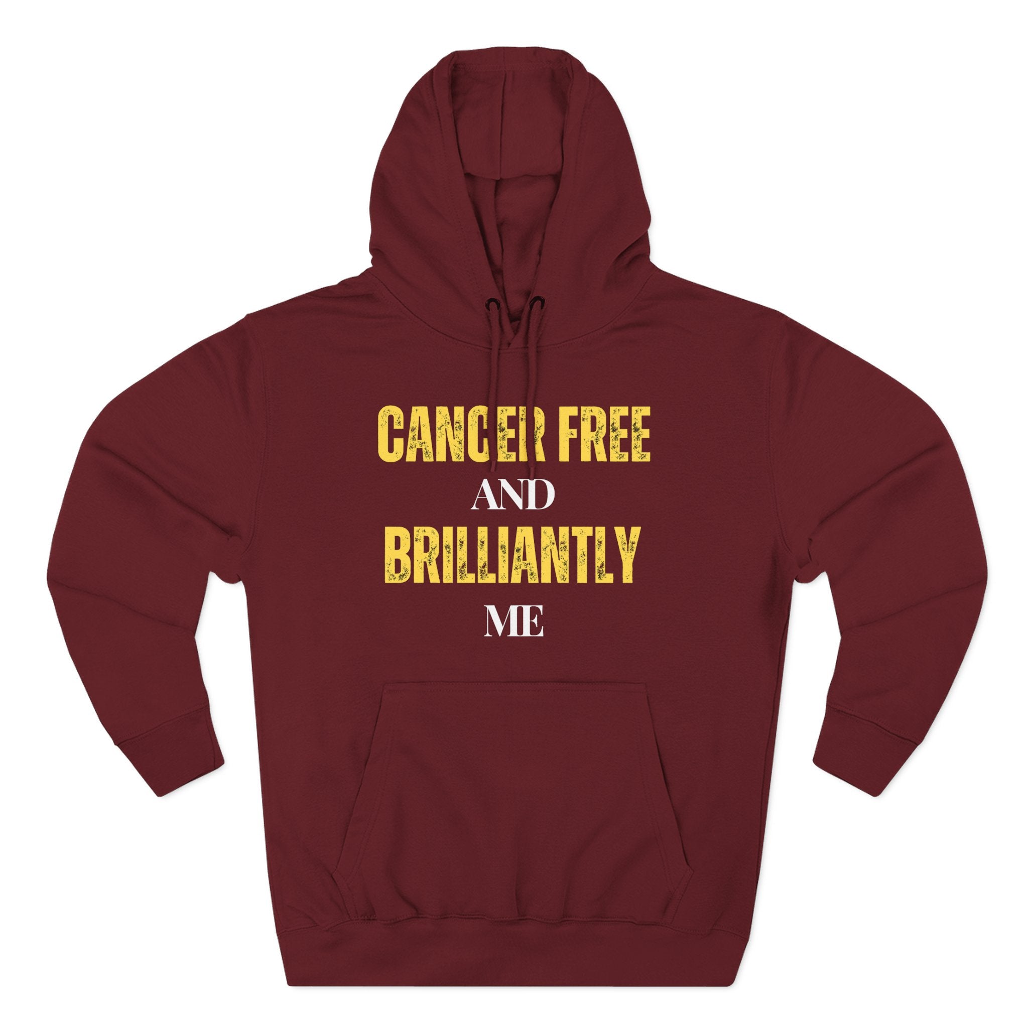 Cancer-free and brilliantly me Hoodie, Unisex Sweatshirt, Casual Wear, Gift for Her, Fall Fashion, Holiday Gift