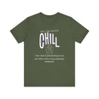 Feel that festive chill Inspirational Tee, Unisex Jersey Shirt, Motivational Gift, Spiritual Apparel, Perfect for Everyday Wear