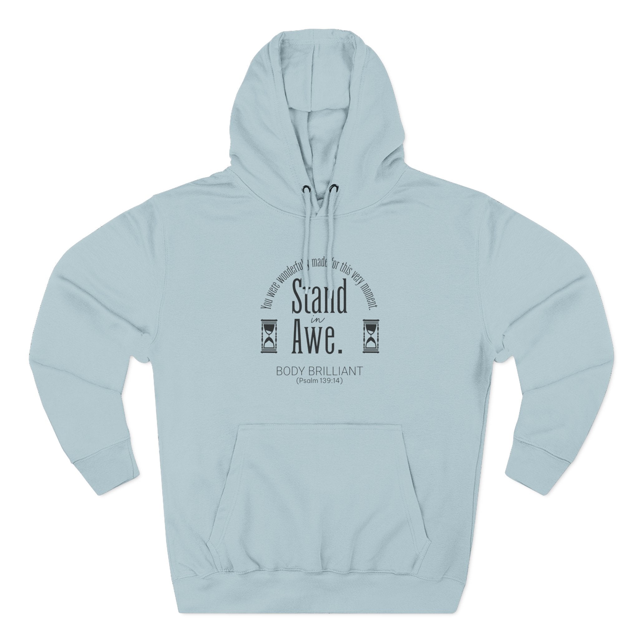 Stand in Awe Hoodie, Unisex Sweatshirt, Casual Wear, Gift for Her, Fall Fashion, Holiday Gift