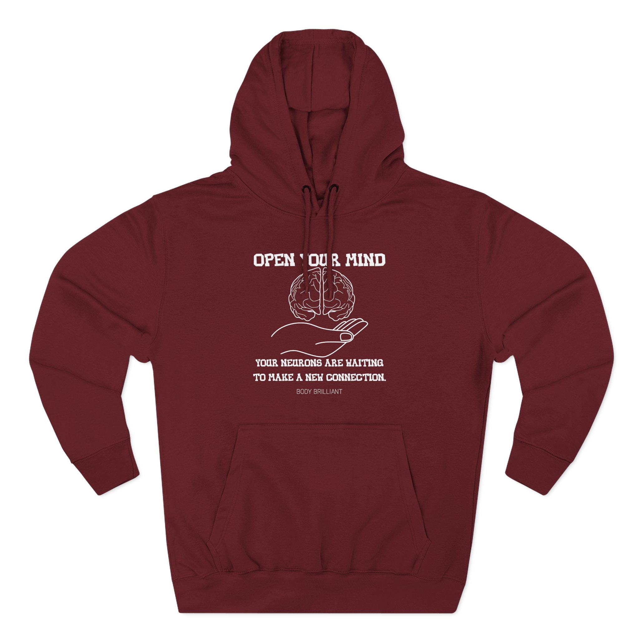Open your mind Hoodie, Unisex Sweatshirt, Casual Wear, Gift for Her, Fall Fashion, Holiday Gift