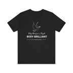 My Body is a Temple  Inspirational Tee, Unisex Jersey Shirt, Motivational Gift, Spiritual Apparel, Perfect for Everyday Wear