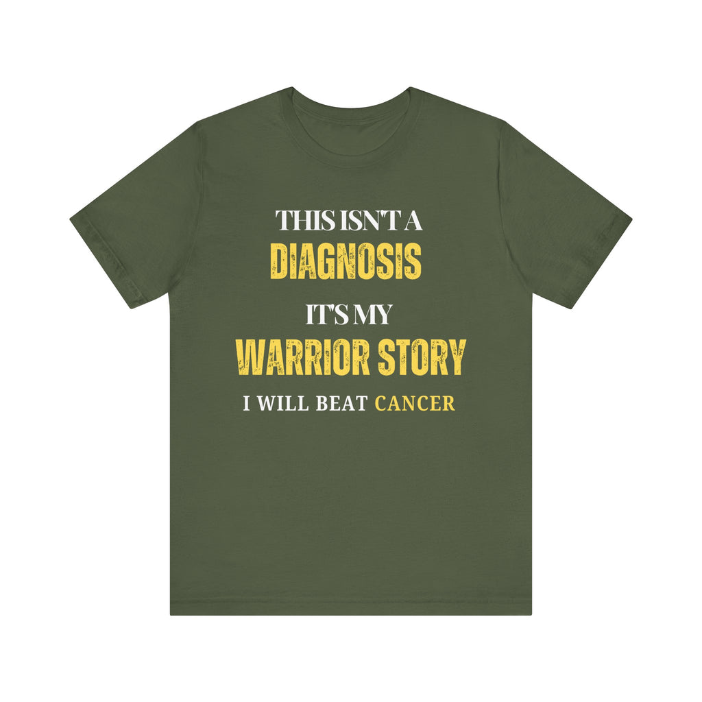 I will beat cancer Inspirational Tee, Unisex Jersey Shirt, Motivational Gift, Spiritual Apparel, Perfect for Everyday Wear