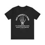 Give yourself a hand Inspirational Tee, Unisex Jersey Shirt, Motivational Gift, Spiritual Apparel, Perfect for Everyday Wear