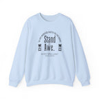 Stand in awe Sweatshirt | Inspirational Crewneck, Gift for Fitness Lovers, Motivational Apparel, Unisex Sweatshirt, Cozy Fitness Wear