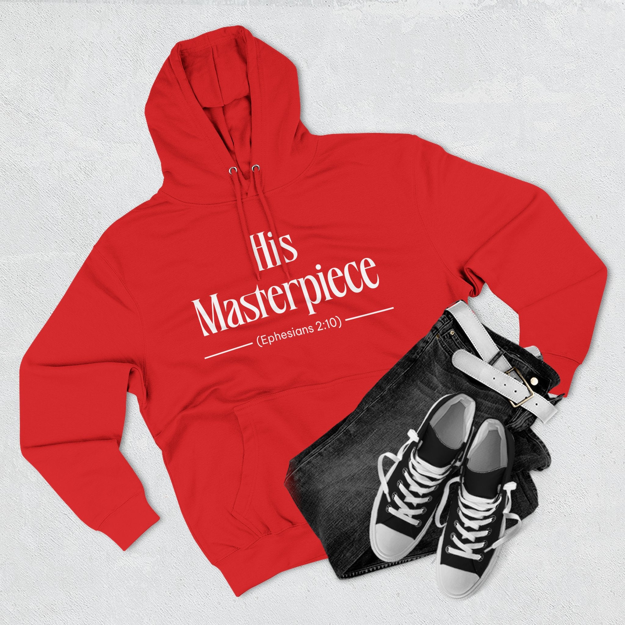 His Masterpiece Hoodie, Unisex Sweatshirt, Casual Wear, Gift for Her, Fall Fashion, Holiday Gift
