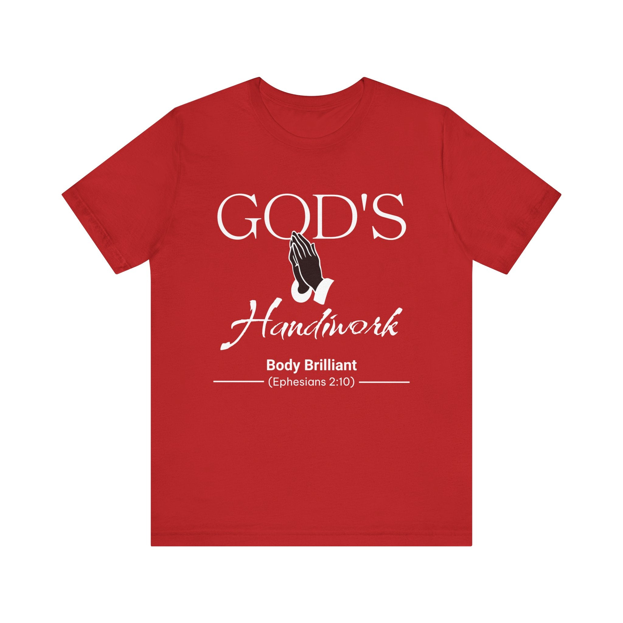 God's Handiwork Inspirational Tee, Unisex Jersey Shirt, Motivational Gift, Spiritual Apparel, Perfect for Everyday Wear