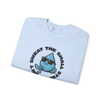 Don't sweat the small stuff Sweatshirt | Inspirational Crewneck, Gift for Fitness Lovers, Motivational Apparel, Unisex Sweatshirt, Cozy Fitness Wear