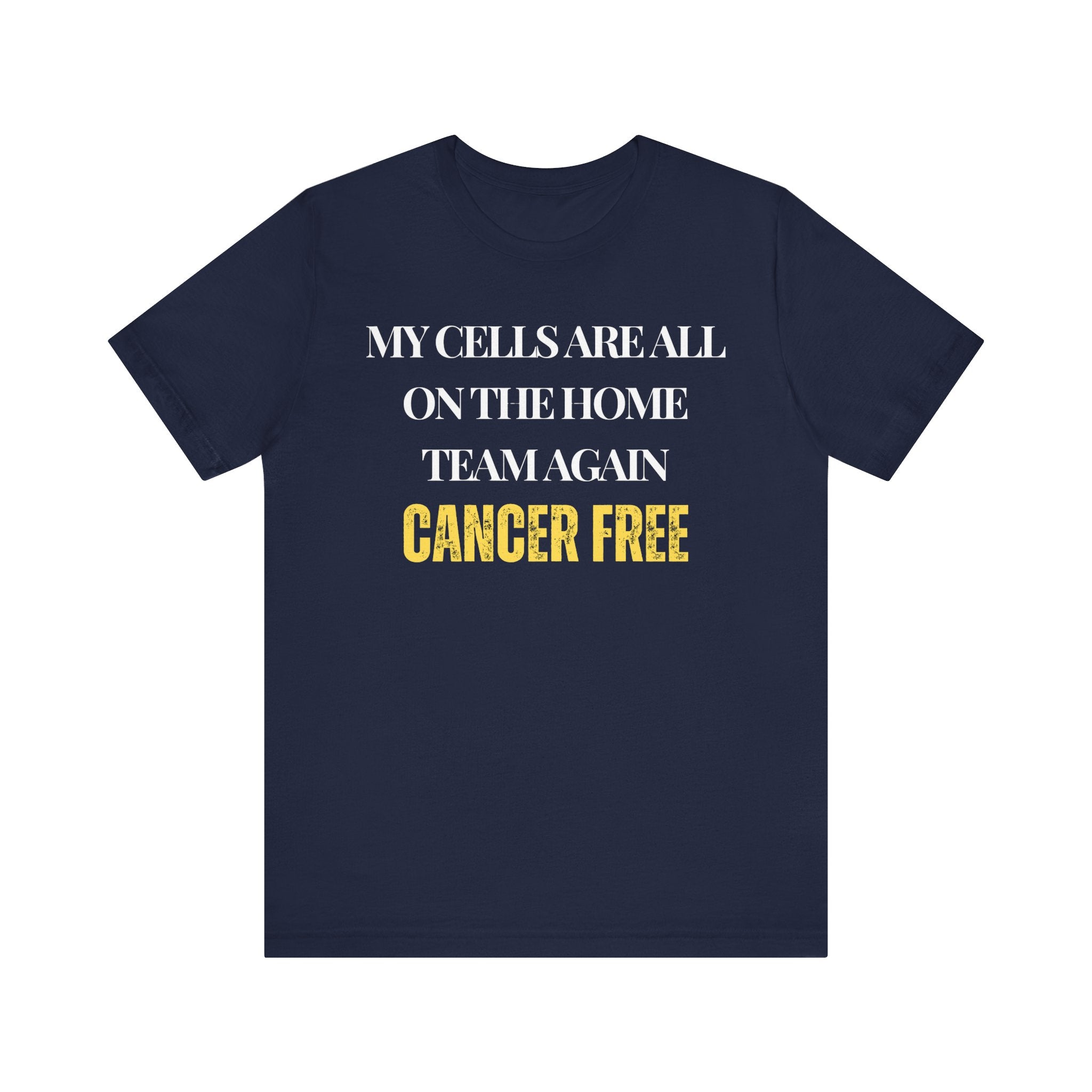 Cancer free Tee, Unisex Jersey Shirt, Motivational Gift, Spiritual Apparel, Perfect for Everyday Wear