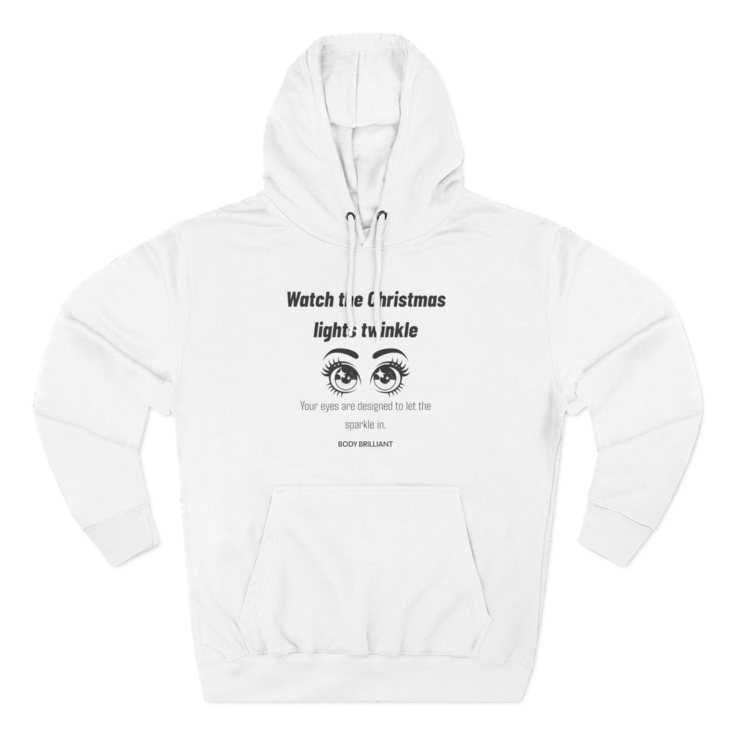 Watch the Christmas lights twinkle Hoodie, Unisex Sweatshirt, Casual Wear, Gift for Her, Fall Fashion, Holiday Gift