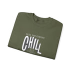 Feel the festive chill Sweatshirt | Inspirational Crewneck, Gift for Fitness Lovers, Motivational Apparel, Unisex Sweatshirt, Cozy Fitness Wear