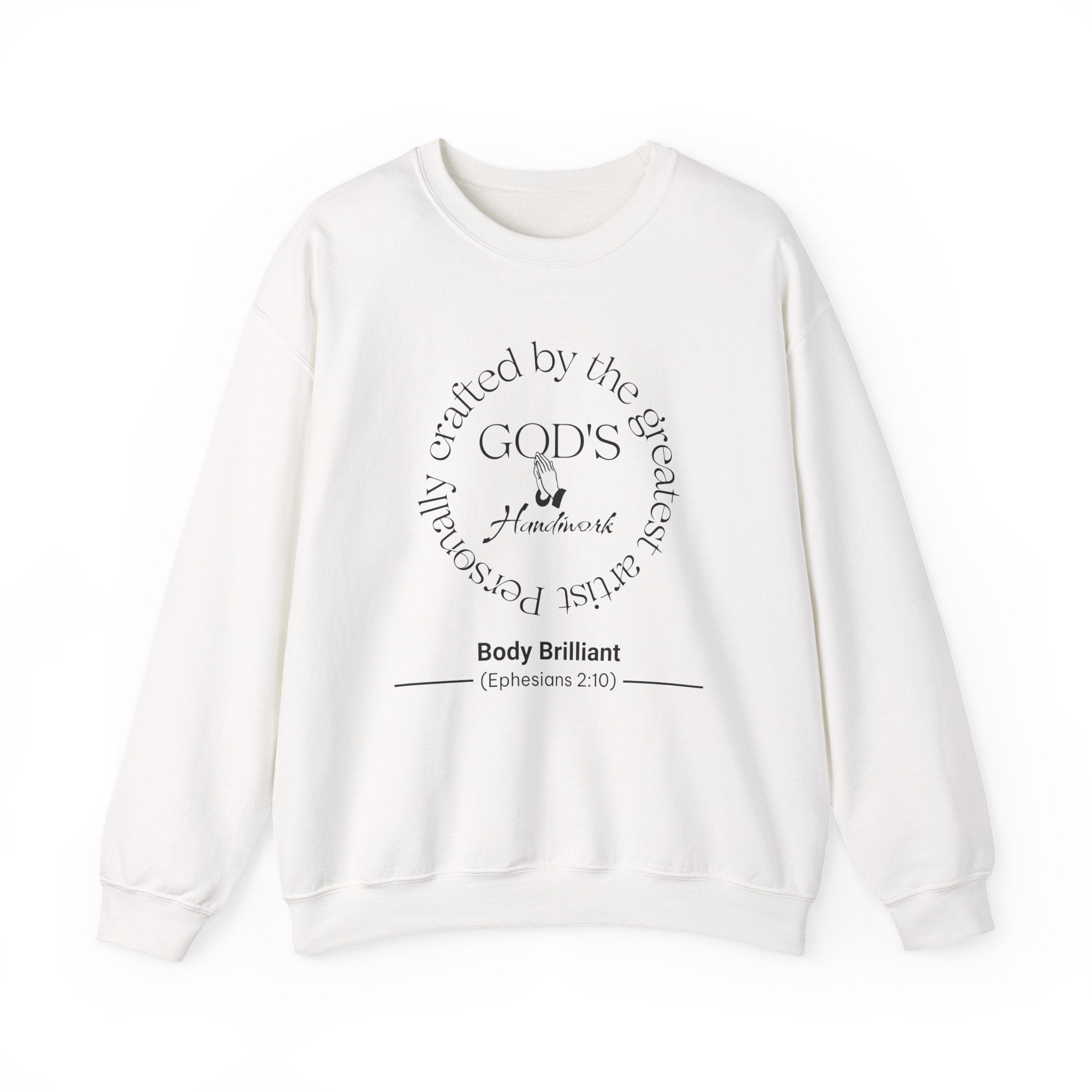Crafted Sweatshirt | Inspirational Crewneck, Gift for Fitness Lovers, Motivational Apparel, Unisex Sweatshirt, Cozy Fitness Wear