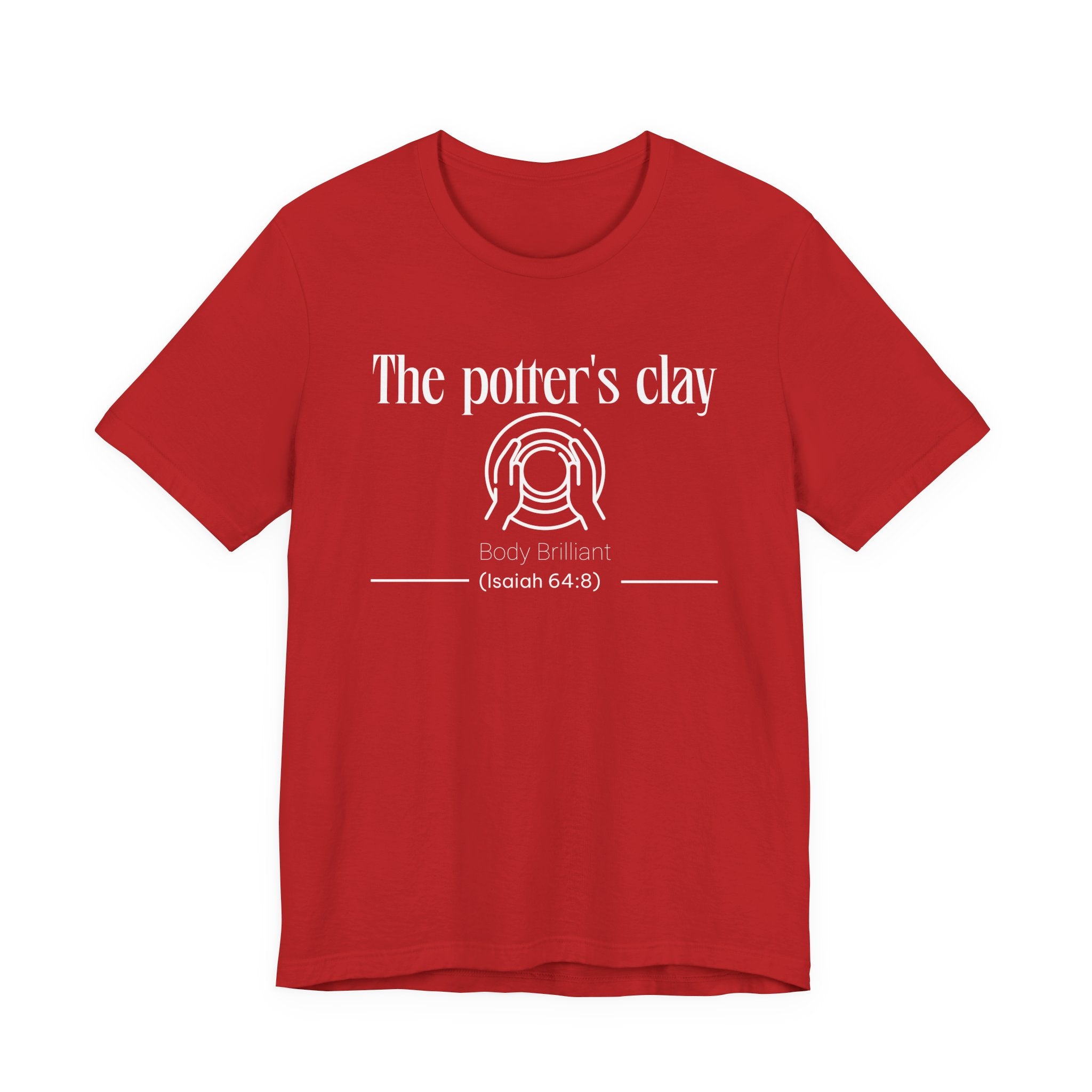 The Potter's Clay Inspirational Tee, Unisex Jersey Shirt, Motivational Gift, Spiritual Apparel, Perfect for Everyday Wear