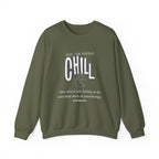 Feel the festive chill Sweatshirt | Inspirational Crewneck, Gift for Fitness Lovers, Motivational Apparel, Unisex Sweatshirt, Cozy Fitness Wear