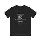 Don't worry about the imperfections Inspirational Tee, Unisex Jersey Shirt, Motivational Gift, Spiritual Apparel, Perfect for Everyday Wear