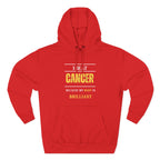 I beat cancer because my body is brilliant Hoodie, Unisex Sweatshirt, Casual Wear, Gift for Her, Fall Fashion, Holiday Gift
