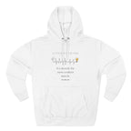 Let your heart be light Hoodie, Unisex Sweatshirt, Casual Wear, Gift for Her, Fall Fashion, Holiday Gift