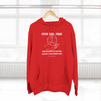 Open your mind Hoodie, Unisex Sweatshirt, Casual Wear, Gift for Her, Fall Fashion, Holiday Gift