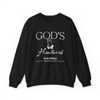 God's Handiwork Sweatshirt | Inspirational Crewneck, Gift for Fitness Lovers, Motivational Apparel, Unisex Sweatshirt, Cozy Fitness Wear