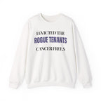 I evicted the rogue tenants. Cancer free Sweatshirt | Inspirational Crewneck, Gift for Fitness Lovers, Motivational Apparel, Unisex Sweatshirt, Cozy Fitness Wear
