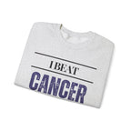 I beat cancer because my body is brilliant Sweatshirt | Inspirational Crewneck, Gift for Fitness Lovers, Motivational Apparel, Unisex Sweatshirt, Cozy Fitness Wear