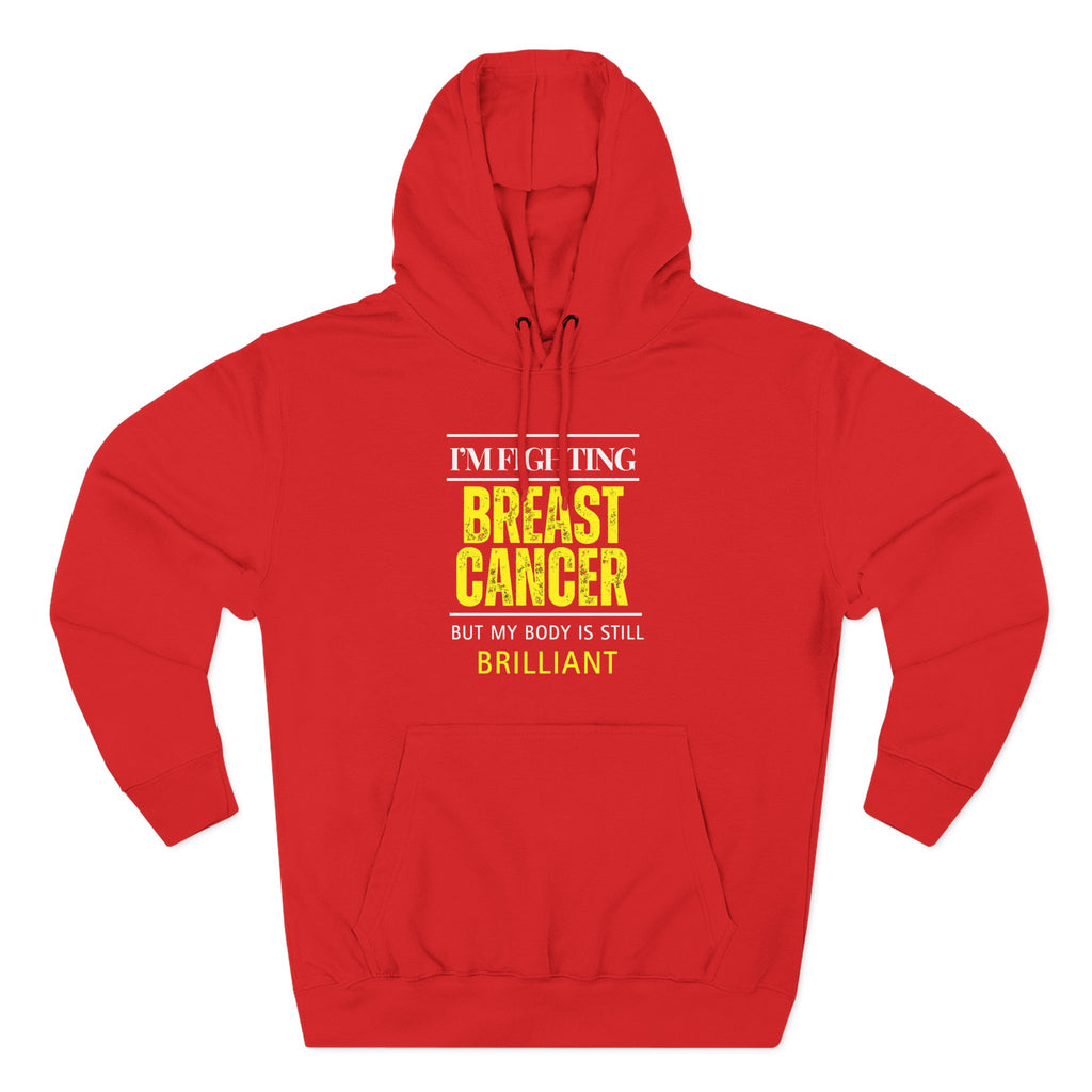 I'm fighting breast cancer Hoodie, Unisex Sweatshirt, Casual Wear, Gift for Her, Fall Fashion, Holiday Gift