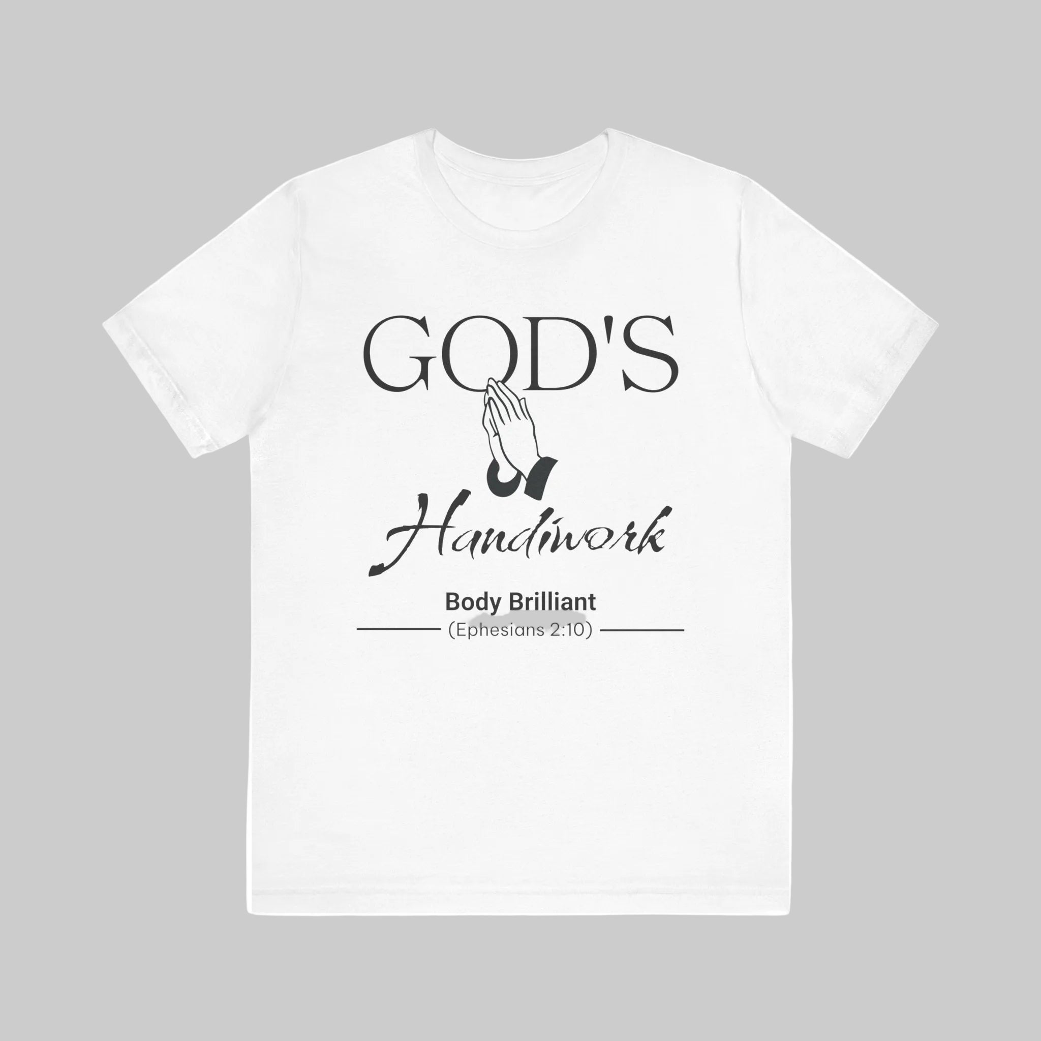 God's Handiwork Inspirational Tee, Unisex Jersey Shirt, Motivational Gift, Spiritual Apparel, Perfect for Everyday Wear