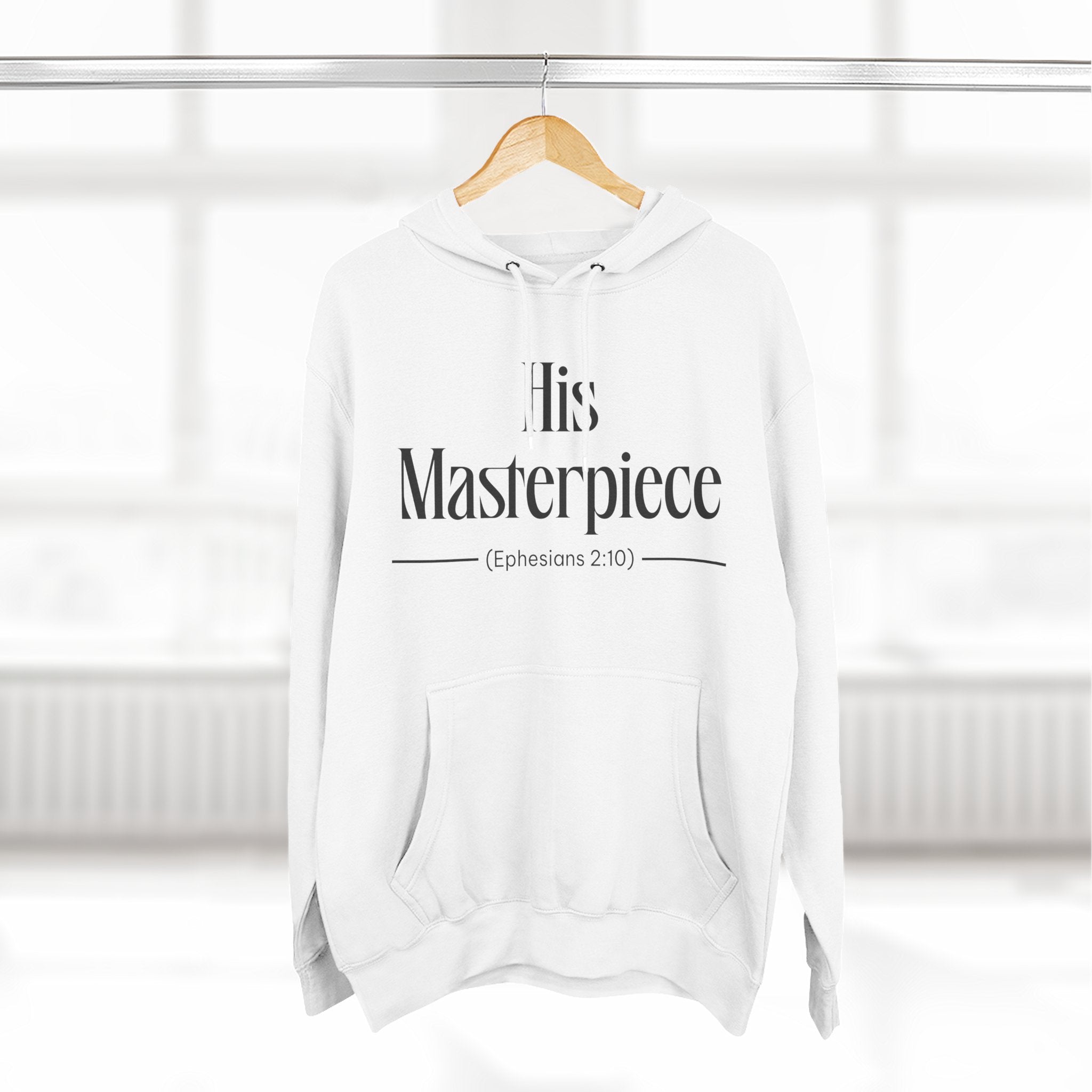 His Masterpiece Hoodie, Unisex Sweatshirt, Casual Wear, Gift for Her, Fall Fashion, Holiday Gift