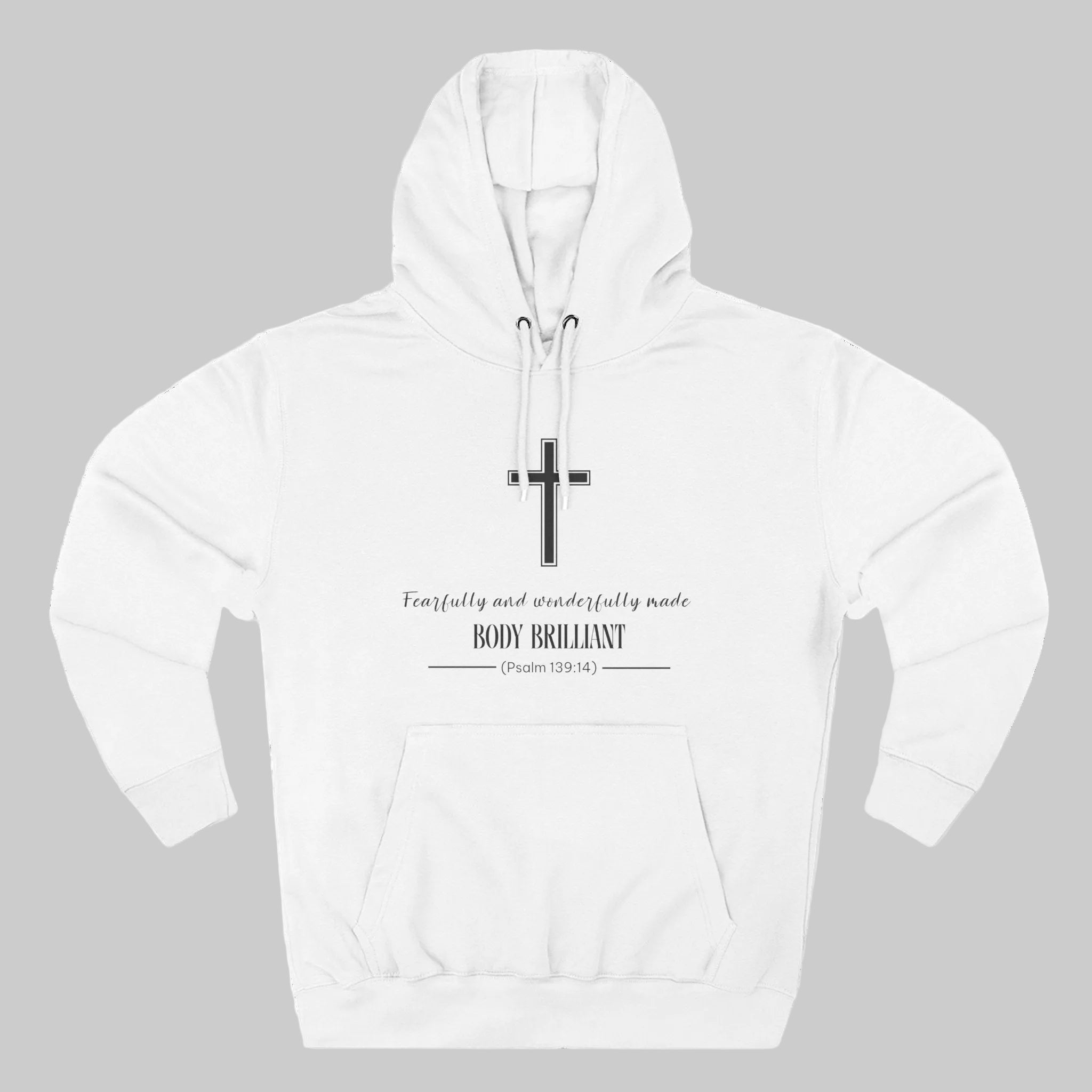 Fearfully and wonderfully made Hoodie, Unisex Sweatshirt, Casual Wear, Gift for Her, Fall Fashion, Holiday Gift